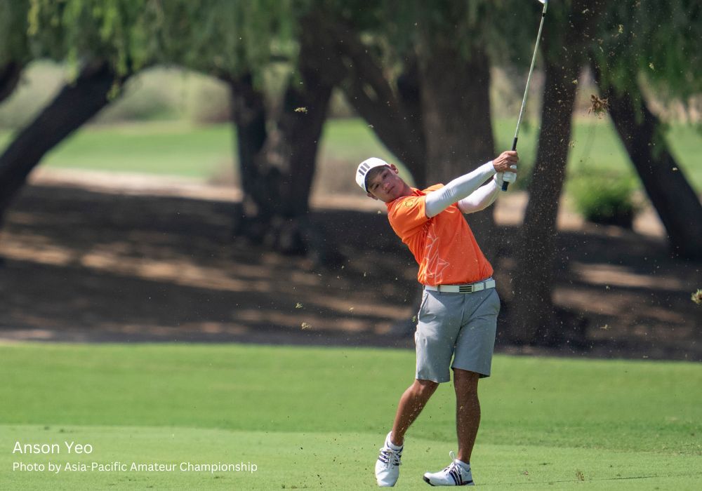 Malaysia’s Anson Yeo fights back with solid 68 to make fourth straight cut at Asia-Pacific Amateur Championship  Malaysia’s Anson Yeo fights back with solid 68 to make fourth straight cut at Asia-Pacific Amateur Championship
