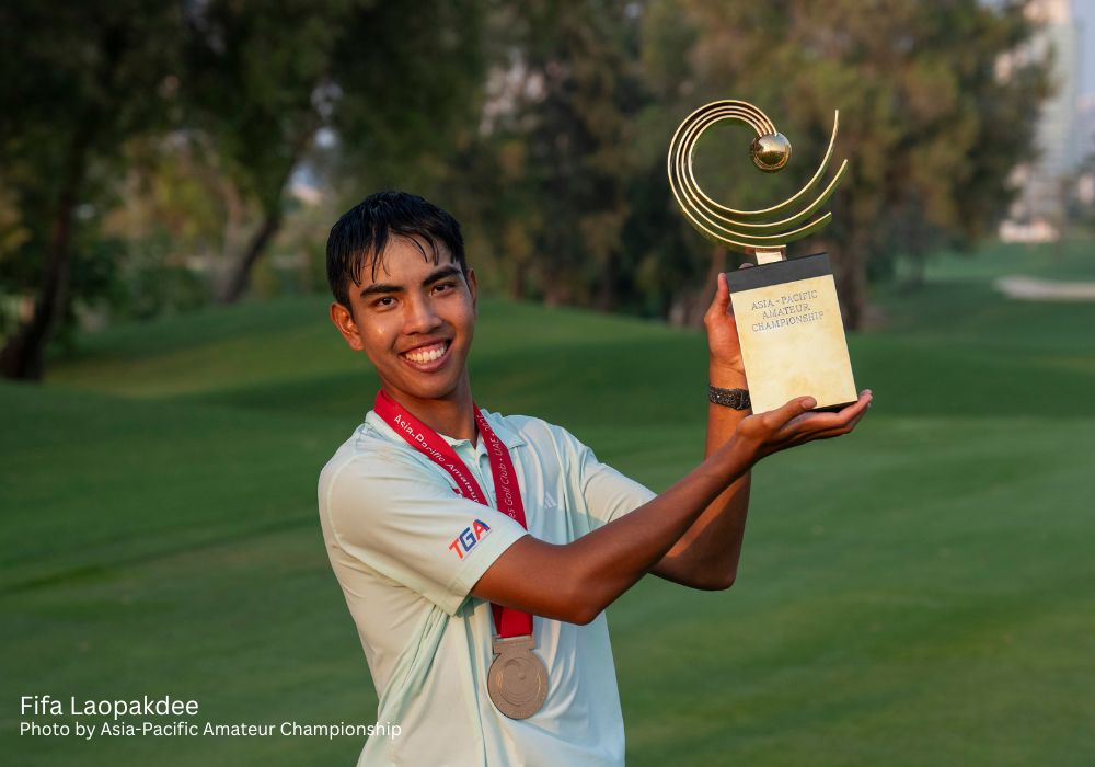 Thailand's Fifa Laopakdee creates history with dramatic play-off win at Asia-Pacific Amateur Championship  Thailand's Fifa Laopakdee creates history with dramatic play-off win at Asia-Pacific Amateur Championship
