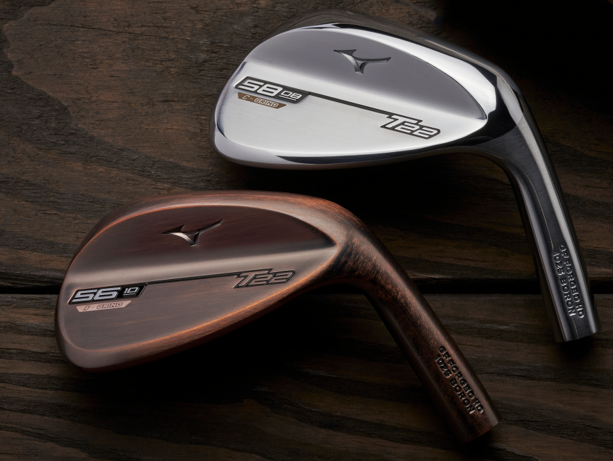 Great greenside control with new T22 forged wedges from Mizuno